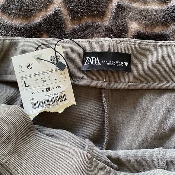 Zara Charcoal Flare Pants - Picture 5 of 7